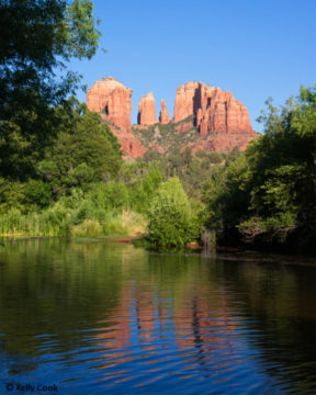 Oak Creek with Cathedral Rock