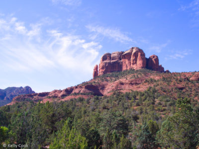 North face of Cathedral Rock